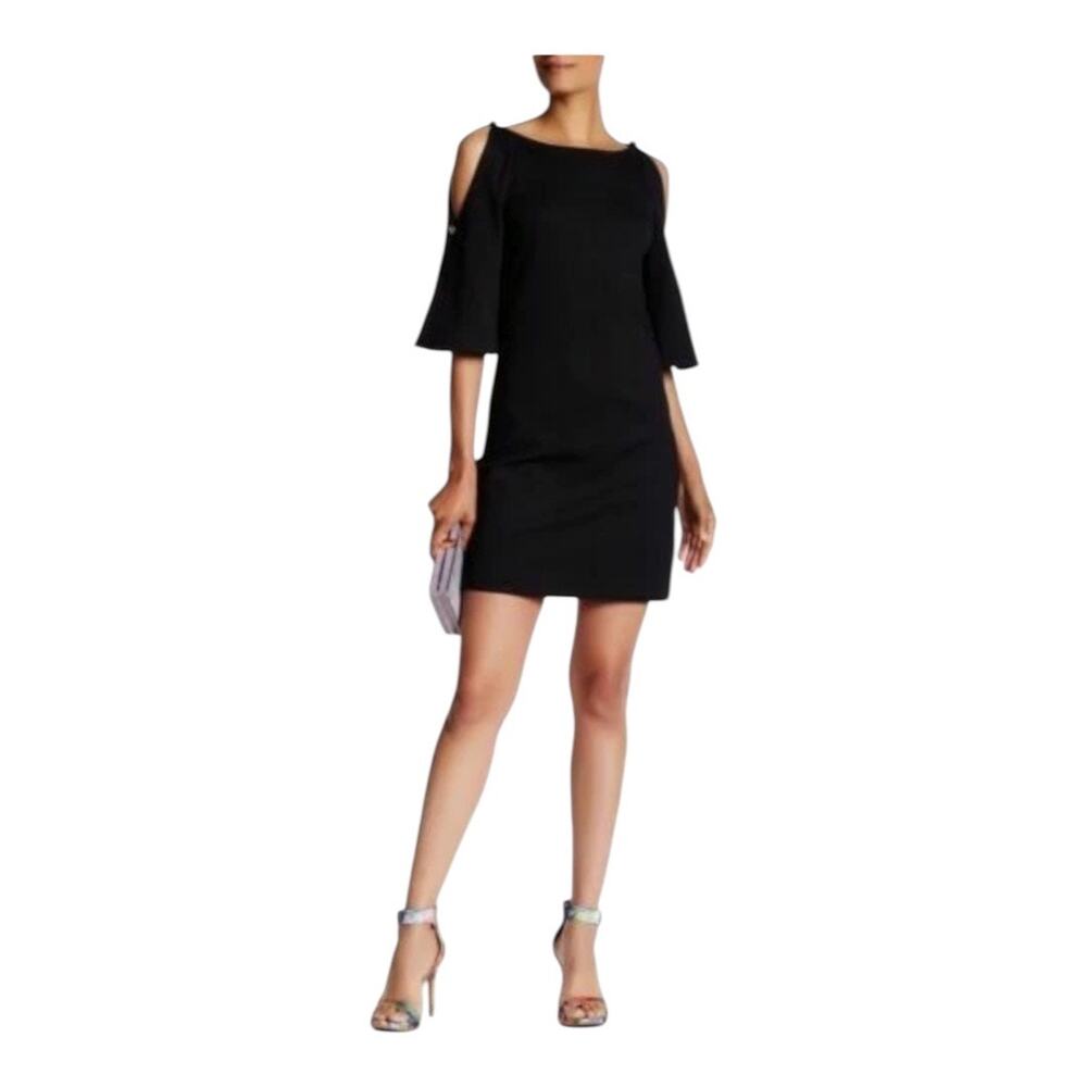 Trina Turk Crawford Dress Women 8 Black NWT